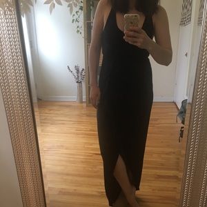 Maxi dress with back details